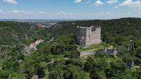Burg M&ouml;dling aerial footage, photo by Terra Over Fly